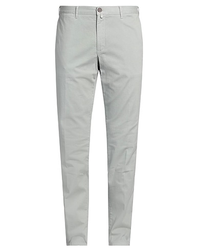 BARBOUR Casual trouser Grey 97% Cotton, 3% Elastane