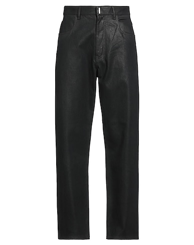 GIVENCHY Denim pants Black 95% Cotton, 5% Elastane
