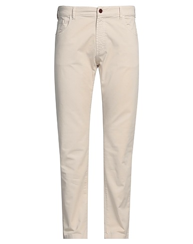 BARBOUR Casual trouser Beige 97% Cotton, 3% Elastane