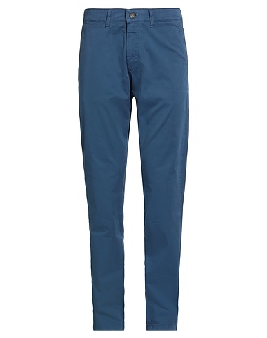 BARBOUR Casual trouser Navy blue 98% Cotton, 2% Elastane