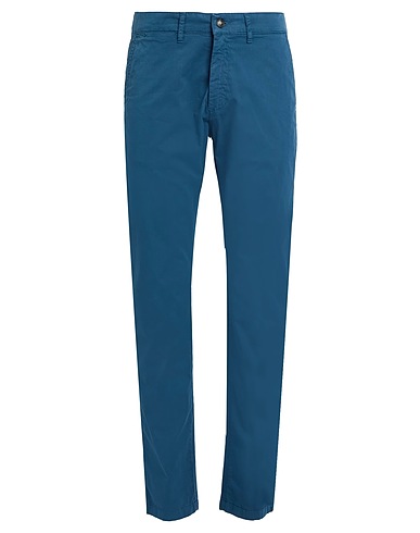 BARBOUR Casual pants Deep teal 98% Cotton, 2% Elastane