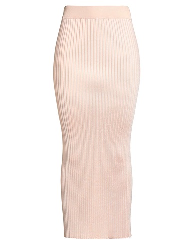 JIL SANDER Long skirt 93% Viscose, 5% Polyamide, 2% Elastane