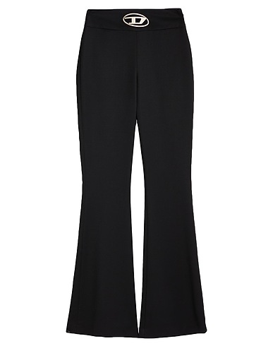 DIESEL Casual trouser Black 53% Polyester, 43% Wool, 4% Elastane
