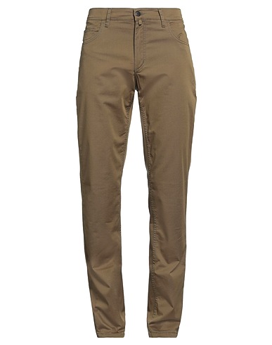 BARBOUR Casual trouser Military green 63% Cotton, 35% Lyocell, 2% Elastane