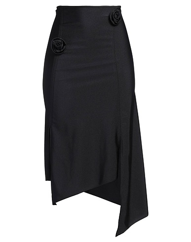 COPERNI Midi skirt Black 80% Polyamide, 20% Elastane