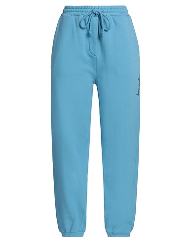 SEMICOUTURE Casual trouser Light blue 80% Cotton, 20% Polyester