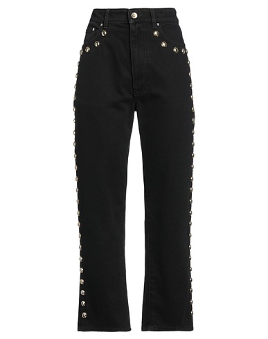 RABANNE Denim pants Black 100% Cotton