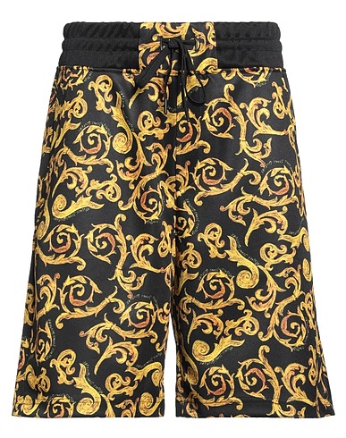 VERSACE JEANS COUTURE Shorts & Bermuda Black 100% Polyester