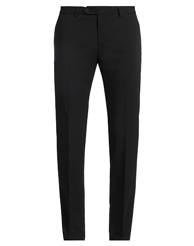 TOMBOLINI Pantalone Nero 70% Poliestere, 24% Viscosa, 6% Elastan