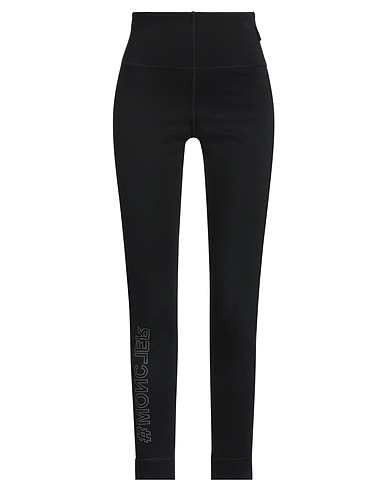 MONCLER GRENOBLE Leggings Black 86% Polyamide, 14% Elastane