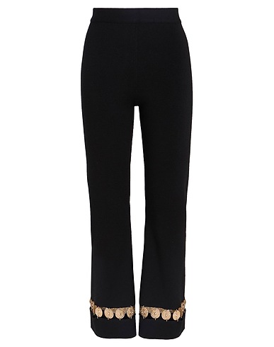 RABANNE Casual pants Black 65% Wool, 22% Silk, 11% Polyamide, 2% Elastane