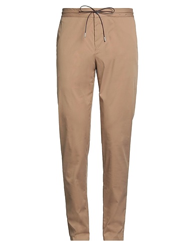 TOMBOLINI Casual pants Camel 62% Polyamide, 38% Elastane