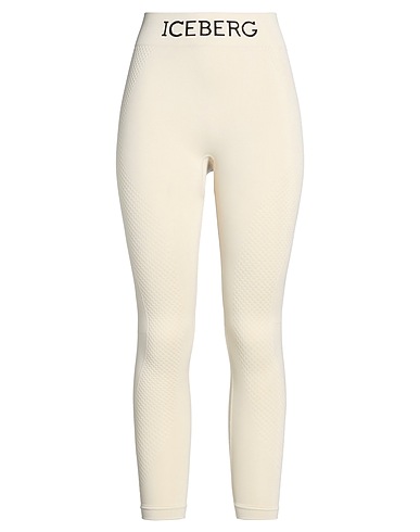 ICEBERG Leggings Beige 95% Polyamide, 5% Elastane