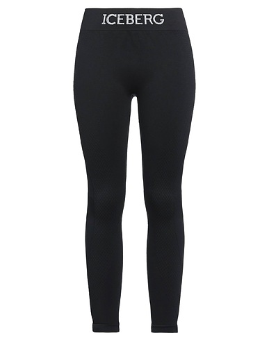 ICEBERG Leggings Black 95% Polyamide, 5% Elastane