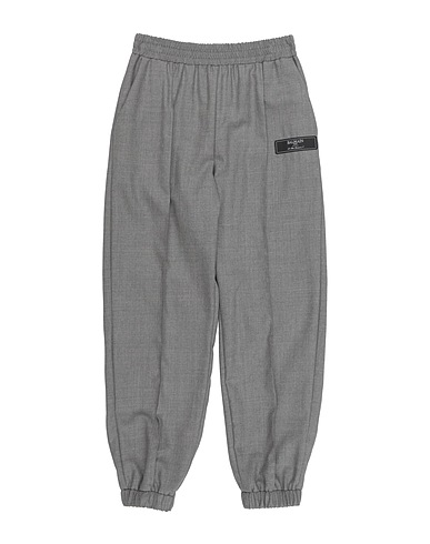 BALMAIN Casual trouser Grey 99% Wool, 1% Elastane, Polyester