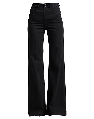 JACOB COHЁN Denim trousers Black 50% Lyocell, 21% Cotton, 16% Polyester, 11% Modal, 2% Elastane