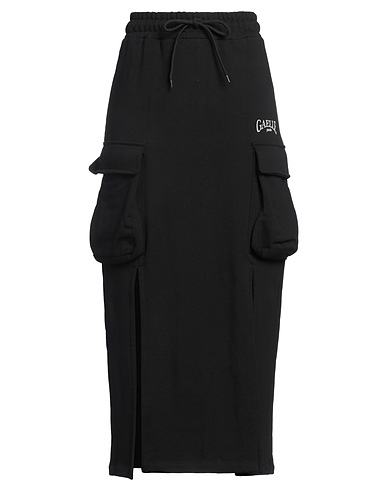 GAëLLE Paris Gonna lunga Nero 100% Cotone