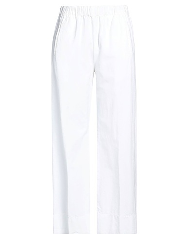 TRUE NYC® Casual trouser White 100% Cotton