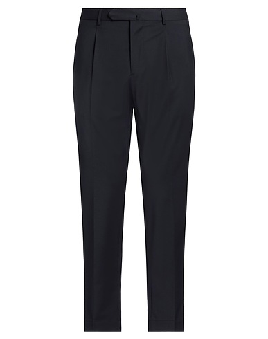 SANTANIELLO Casual trouser IL VIAGGIATORE Midnight blue 54% Polyester, 44% Wool, 2% Elastane