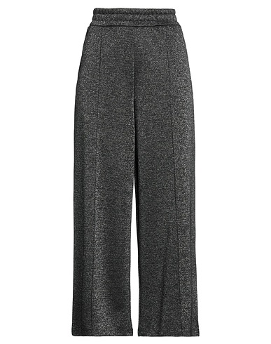 KARL LAGERFELD Pantalone Nero 67% Viscosa, 26% Poliestere, 7% Fibra di metallo