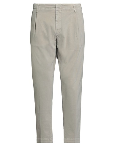 DONDUP Casual pants Light grey 98% Cotton, 2% Elastane
