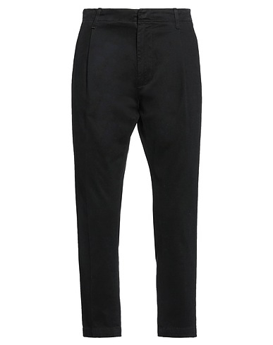 DONDUP Casual trouser Black 98% Cotton, 2% Elastane