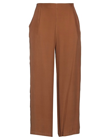 ALTEA Pantalone Marrone 100% Seta