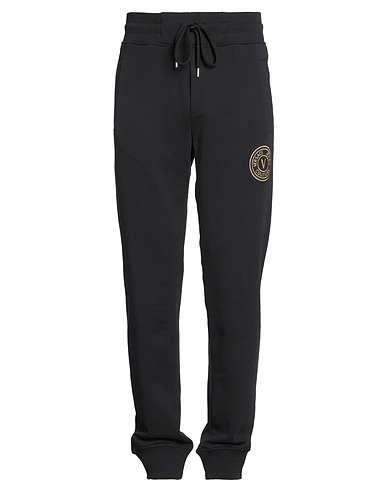 VERSACE JEANS COUTURE Pantalon Noir 100% Coton