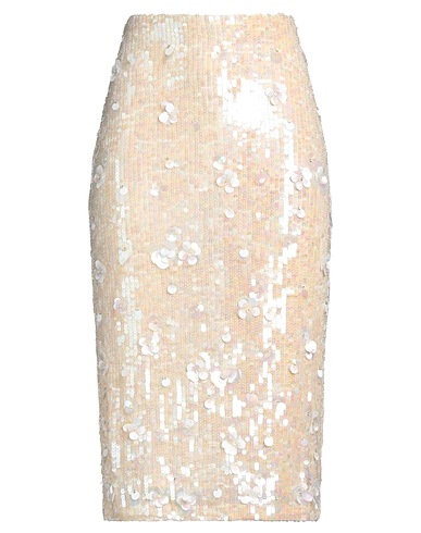 P.A.R.O.S.H. Gonna midi Avorio 90% Poliammide, 10% Elastan, PVC - Polivinilcloruro, Vetro