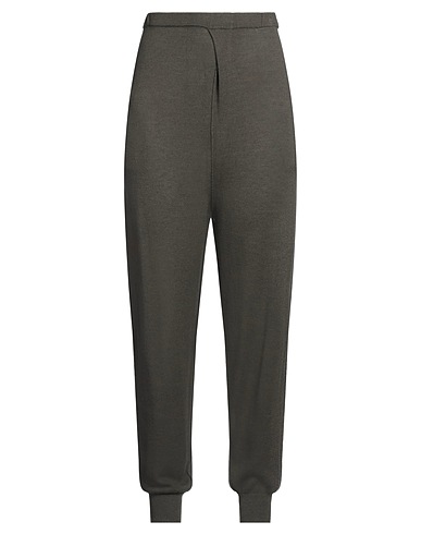 DUB DUB Casual trouser Military green 60% Viscose, 30% Polyamide, 10% Wool