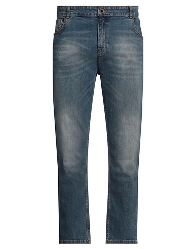 GAëLLE Paris Denim trousers Blue 98% Cotton, 2% Elastane