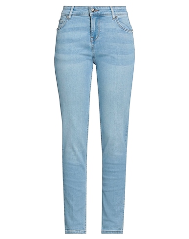 JOHN RICHMOND Denim pants Blue 98% Cotton, 2% Elastane