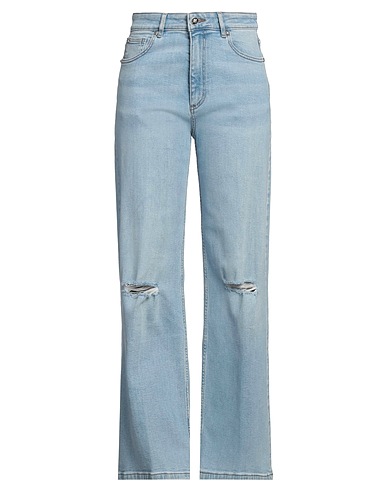 JOHN RICHMOND Denim pants Blue 98% Cotton, 2% Elastane