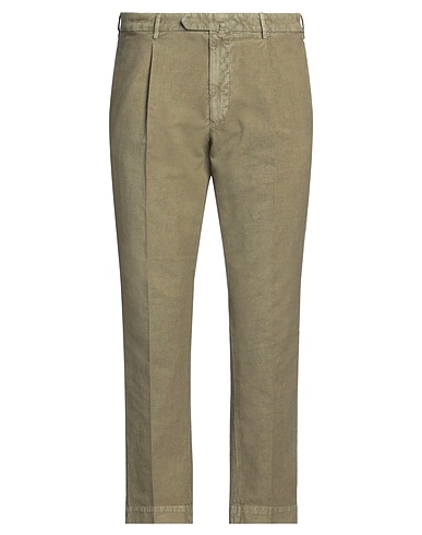 SANTANIELLO Pantalone Verde salvia 69% Cotone, 31% Lino