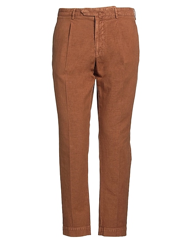 SANTANIELLO Casual trouser 69% Cotton, 31% Linen