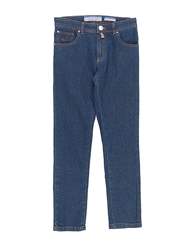 JACOB COHЁN Denim pants Blue 99% Cotton, 1% Elastane