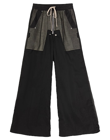 RICK OWENS Casual trouser Black 100% Cotton