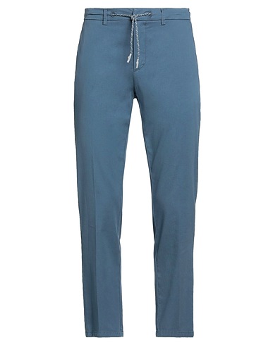 HARMONT & BLAINE Casual pants Pastel blue 97% Cotton, 3% Elastane