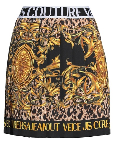 VERSACE JEANS COUTURE Mini skirt Black 100% Polyester