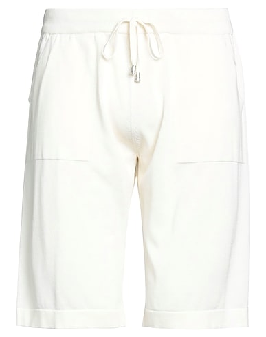 FILIPPO DE LAURENTIIS Shorts & Bermuda White 100% Cotton