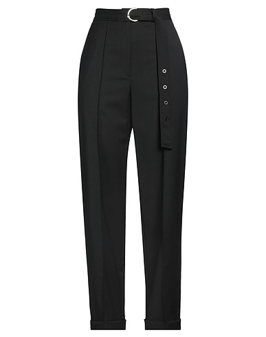 SANDRO Casual trouser Black 54% Polyester, 44% Virgin Wool, 2% Elastane