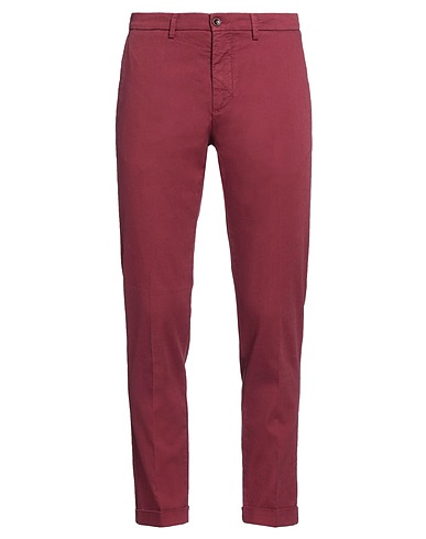 HARMONT & BLAINE Casual pants Burgundy 97% Cotton, 3% Elastane