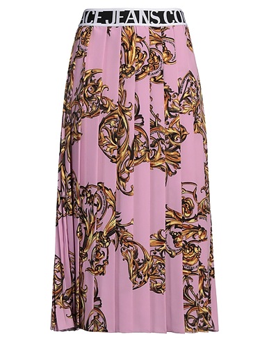 VERSACE JEANS COUTURE Gonna midi Rosa 100% Poliestere