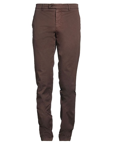 BERWICH Pantalone Testa di moro 98% Cotone, 2% Elastan