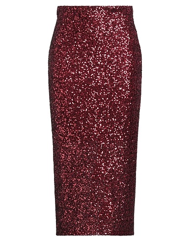 SOALLURE Gonna midi Mattone 95% Poliestere, 5% Elastan
