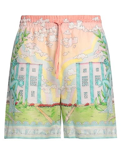 CASABLANCA Shorts & Bermuda Light pink 100% Linen