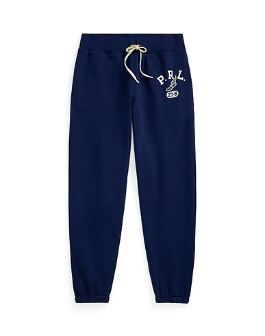 POLO RALPH LAUREN Casual trouser LOGO FLEECE SWEATPANT
 Navy blue 84% Cotton, 16% Polyester
