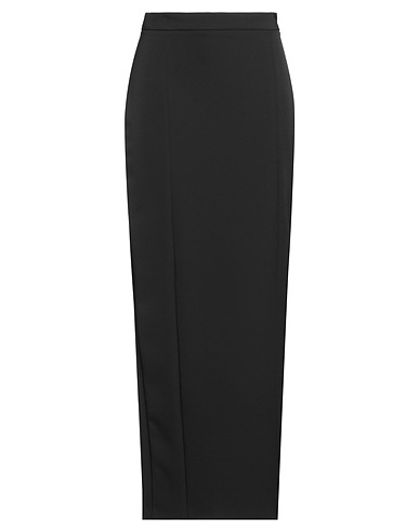 SILENCE LIMITED Long skirt Black 90% PES, 10% Elastane