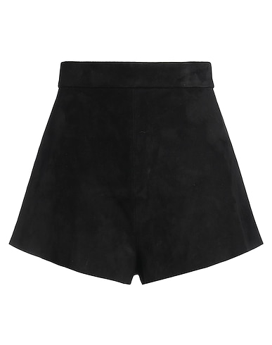 MAX MARA Shorts & Bermudas SFILATA Schwarz Lammleder