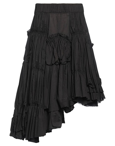 ERMANNO SCERVINO Midi skirt Black 100% Cotton